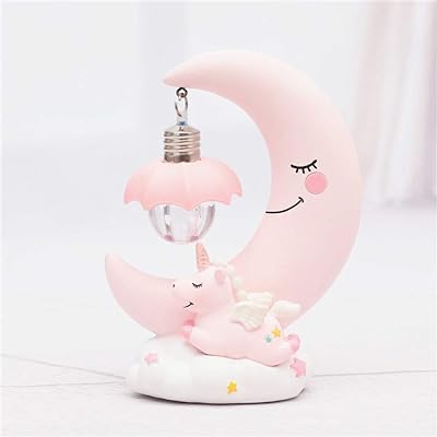 Veilleuse licorne lune led de dessin animé pour anniversaire noël et autres. DIAYTAR SENEGAL  : la destination incontournable pour des achats discount en ligne. Découvrez notre gamme complète de produits discount allant des indispensables de la maison aux dernières tendances en matière de gadgets et d'informatique. Faites des économies tout en obtenant des articles de qualité en un seul clic !