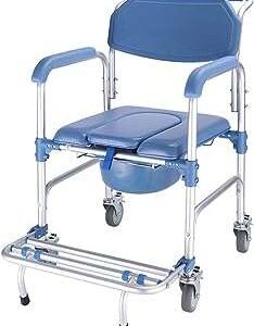 Chaise d'aisance pliante portable 4 en 1 avec siège de toilette. À la recherche de bons plans et de prix irrésistibles ? DIAYTAR SENEGAL  est votre destination ultime ! Explorez notre boutique en ligne généraliste où vous trouverez une large gamme de produits discount, couvrant tous vos besoins. Achetez l'électroménager dont vous avez besoin, renouvelez votre garde-robe ou succombez aux derniers gadgets sans vous ruiner.