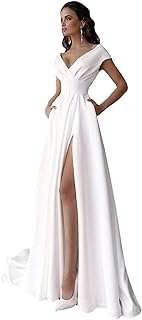 Robe longue en satin pour femme élégante décolleté en cœur fente haute. DIAYTAR SENEGAL  - votre partenaire discount pour une vie plus abordable. Nous vous présentons une vaste sélection de produits de qualité à des prix imbattables, allant de l'électroménager performant aux articles de mode élégants. Achetez malin avec nous et réalisez d'importantes économies.