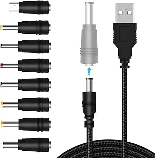 Câble d'alimentation usb universel 5v avec 8 connecteurs interchangeables vers dc. Maximisez votre budget chez DIAYTAR SENEGAL, votre destination en ligne pour des affaires imbattables. Nous vous offrons une gamme complète de produits discount, allant des articles de la maison à l'électroménager, de l'informatique à la mode. Faites des économies sans compromettre la qualité avec DIAYTAR SENEGAL !