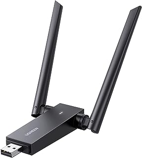 Adaptateur wifi ugreen double antenne à gain élevé 2.4g 5g bande - DIAYTAR  SÉNÉGAL