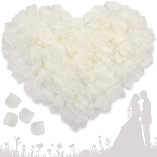 1000 pièces de pétales de roses artificielles en soie décoration de mariage ivoire. DIAYTAR SENEGAL  - La référence en ligne pour des achats malins ! Explorez notre catalogue varié incluant des produits discount pour la maison, l'électroménager, l'informatique et la mode. Optez pour la qualité à petit prix et ne manquez pas nos promotions exclusives.