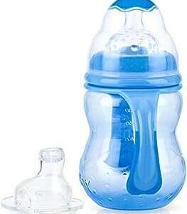 Biberon d'entraînement nube avec tétine en silicone anti goutte et bec anti déversement pour bébés. DIAYTAR SENEGAL  vous offre un large éventail de produits discount adaptés à tous les budgets. Faites des bonnes affaires sur une sélection d'articles pour la maison, l'électroménager, l'informatique, la mode et les gadgets. Profitez de nos prix cassés et découvrez une nouvelle façon de faire des économies sans sacrifier la qualité !