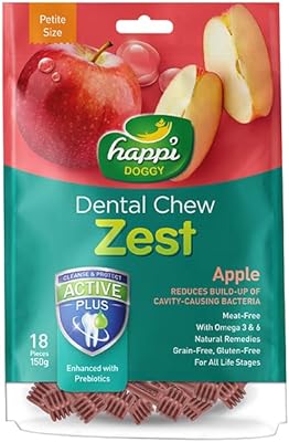 Happy doggy saveur de pomme à mâcher 25 pouces (18 pièces). Faites des économies sur tous vos achats avec DIAYTAR SENEGAL . Notre boutique en ligne vous propose des articles de qualité à prix cassés, que ce soit pour votre maison, l'électroménager, l'informatique ou encore la mode. Ne cherchez plus ailleurs, les meilleures offres discount sont chez nous !