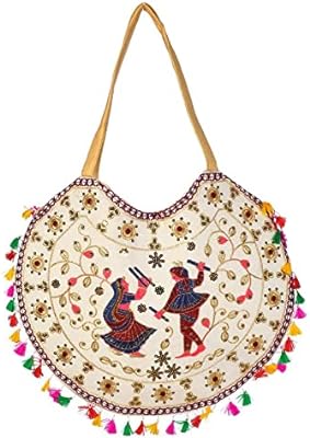 Sac à bandoulière élégant rajasthani jaipuri pour femmes design traditionnel |. DIAYTAR SENEGAL  - Votre destination en ligne pour des offres discount sur tout ! Parcourez notre vaste sélection de produits pour équiper votre maison avec des électroménagers, des articles de mode tendance et même des gadgets technologiques, le tout à des prix incroyables. Ne manquez pas nos super promotions et économisez dès aujourd'hui !