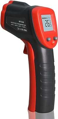 Pistolet thermomètre infrarouge  58°f 752°f( 50°c 380°c) de température laser numérique pour la cuisson. DIAYTAR SENEGAL, votre partenaire pour des achats électroniques à prix discount. Découvrez notre large choix d'appareils high-tech, des smartphones aux téléviseurs en passant par les enceintes et les caméras. Profitez de nos offres imbattables pour vous équiper des dernières innovations technologiques sans vous ruiner.