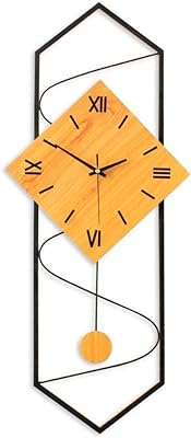 Horloge murale avec pendule horloge à quartz mouvement de balayage par batterie. Vous voulez dépenser moins tout en obtenant plus ? DIAYTAR SENEGAL  est là pour vous ! Profitez de nos offres exceptionnelles sur une large gamme de produits, allant des articles ménagers à l'électroménager, en passant par les gadgets et la mode. Faites des économies sans compromettre la qualité.