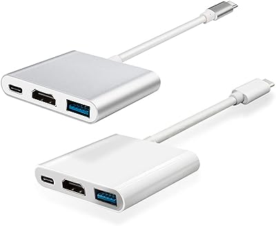 Port hdmi 4k usb c (type c) vers avec adaptateur de port. Ne cherchez plus, DIAYTAR SENEGAL  est là pour vous offrir les meilleurs deals en ligne ! Explorez notre vaste sélection de produits à prix réduits, incluant tout ce dont vous avez besoin pour votre maison, votre cuisine, votre garde-robe et bien plus encore. Profitez de nos offres discount sur les dernières tendances et économisez tout en restant à la pointe de la mode.