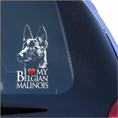 J'aime mon malinois belge en vinyle transparent pour fenêtre avec logo de chien. DIAYTAR SENEGAL  is revolutionizing the way you shop online by offering a wide selection of discounted products under one virtual roof. From top-notch household appliances to high-tech electronics, trendy fashion items, and innovative gadgets, our store ensures you find the best deals on quality products for every aspect of your life.