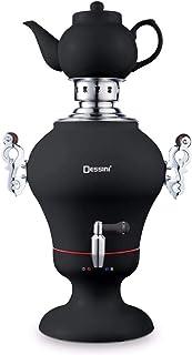 Dessini samovar électrique salovar3333 noir noir argent. DIAYTAR SENEGAL, votre destination shopping en ligne inégalée. Avec une variété étendue de produits discount pour la maison, l'électroménager, l'informatique, la mode et les gadgets, vous pouvez vous attendre à des offres exceptionnelles et à des économies considérables, tout en bénéficiant d'une expérience de shopping pratique et personnalisée.