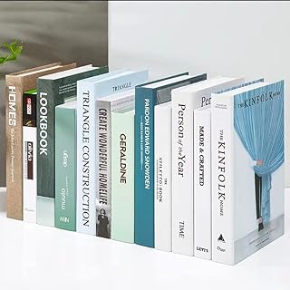 12 pièces serre livres décoratifs modernes livres modernes pour table basse faux affichage de bureau. DIAYTAR SENEGAL  révolutionne le shopping en ligne avec sa vaste sélection de produits discount. Trouvez tout ce dont vous avez besoin pour votre maison, des équipements électroménagers aux gadgets high-tech, en passant par les dernières tendances de la mode. Avec DIAYTAR SENEGAL, vous pourrez faire des économies tout en profitant de produits de qualité. N'attendez plus et découvrez les avantages de notre boutique en ligne généraliste.