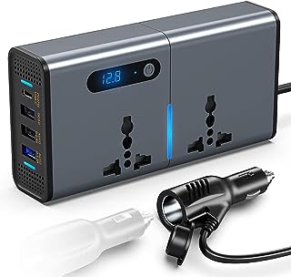 Onduleur de voiture 200 w dc 12 24 v vers 220. DIAYTAR SENEGAL  : la boutique en ligne incontournable pour des achats discount dans tous les domaines. Parcourez notre sélection variée allant des produits pour la maison à la technologie dernier cri en passant par la mode tendance. Obtenez des produits de qualité à des prix compétitifs, tout en profitant d'une expérience de shopping en ligne optimale avec DIAYTAR SENEGAL  !