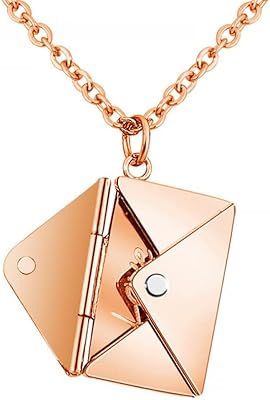 Collier enveloppe lettre d'amour goodrn pour femme gravé avec la phrase. Vous cherchez des bonnes affaires en ligne ? Rendez-vous sur DIAYTAR SENEGAL, votre destination idéale pour des produits discount dans tous les secteurs. Trouvez des offres incroyables sur des produits essentiels tels que l'électroménager, l'informatique et la mode. Économisez tout en faisant des achats intelligents chez nous.