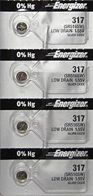 Montre 4 energizer 317 oxyde d'argent 0 % mercure avec piles. DIAYTAR SENEGAL  - La meilleure adresse pour des prix imbattables sur une vaste sélection de produits. Que vous recherchiez des articles pour votre maison, votre informatique ou votre garde-robe, nous avons tout ce qu'il vous faut à prix discount. Explorez notre site dès maintenant et profitez des meilleures affaires en ligne!