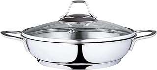 Poêle à frire moderniste serink en acier inoxydable fond revêtu va au lave vaisselle. Ne cherchez plus, DIAYTAR SENEGAL  est la boutique en ligne qu'il vous faut ! Explorez notre large assortiment de produits discount allant des articles pour la maison à l'électroménager, en passant par l'informatique, la mode et les gadgets. Profitez de notre plateforme conviviale pour trouver les meilleures affaires et économiser sans effort.
