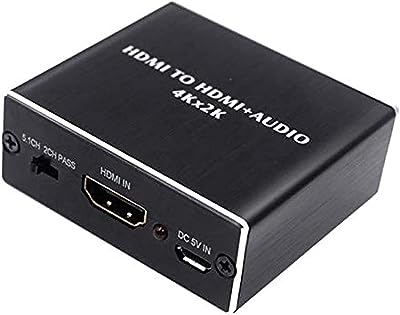 Extracteur audio optique toslink spdif hdmi vers + adaptateur d'extracteur stéréo. DIAYTAR SENEGAL, votre boutique en ligne discount pour toutes vos nécessités. Faites des économies sur vos achats de meubles de maison, d'équipements électroniques, de gadgets et bien plus encore. Profitez de nos prix attractifs sans jamais compromettre la qualité.