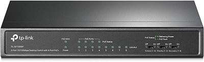 Switch ethernet poe tp link tl sf1008p à 8 ports avec 4 poe+. DIAYTAR SENEGAL  est votre partenaire de confiance pour des achats en ligne à prix réduits. Explorez notre site pour trouver tout ce dont vous avez besoin, des appareils électroménagers de renom aux gadgets étonnants, et profitez de nos offres exclusives pour réaliser des économies incroyables.