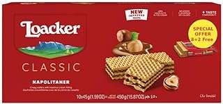 Gaufrette napolitaine classique loacker 45 g paquet promotionnel de 10 is_best_seller. Préparez-vous à des économies massives avec DIAYTAR SENEGAL . Nous offrons une sélection variée de produits discount, allant des articles ménagers aux gadgets en passant par l'électronique et la mode. Achetez intelligemment et profitez de prix avantageux sur tous vos achats chez nous.