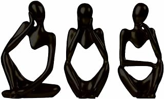 Amateur 3 pièces figurine de penseur noir sculpture abstraite décor à la maison. Découvrez DIAYTAR SENEGAL, votre destination incontournable pour des achats discount en ligne. Notre magasin généraliste propose une vaste gamme de produits, allant des articles ménagers pratiques aux appareils électroménagers de pointe, en passant par les gadgets multimédias les plus récents et les vêtements tendance. Faites des économies substantielles tout en vous offrant des produits de la plus haute qualité !