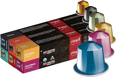 Ensemble de capsules mega espresso en aluminium compatibles mode nespresso 200. DIAYTAR SENEGAL  est votre destination en ligne pour trouver une vaste sélection de produits à prix réduits. Que vous recherchiez des articles pour la maison, des appareils électroménagers de qualité, du matériel informatique ou même des accessoires de mode tendance, vous êtes sûr de trouver les meilleures affaires chez nous !