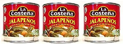 Piments jalapeno marinés verts la costena (paquet de 3) canettes de 12. DIAYTAR SENEGAL  deviendra rapidement votre référence pour tous vos besoins discount en ligne. Découvrez notre vaste assortiment de produits allant des indispensables de la maison aux dernières innovations technologiques, en passant par les vêtements et les accessoires de mode à prix cassés. Profitez de notre offre exceptionnelle dès maintenant !