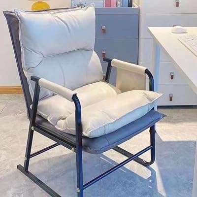 Chaise d'ordinateur maison dossier confortable chaise paresseuse pliante bureau étude de de ́tente. Trouvez les meilleures affaires en ligne chez DIAYTAR SENEGAL  - une boutique généraliste offrant une variété de produits discount allant de l'électroménager aux articles high-tech, sans oublier les vêtements et les accessoires tendances. Découvrez un choix incroyable de produits de qualité à des prix imbattables !