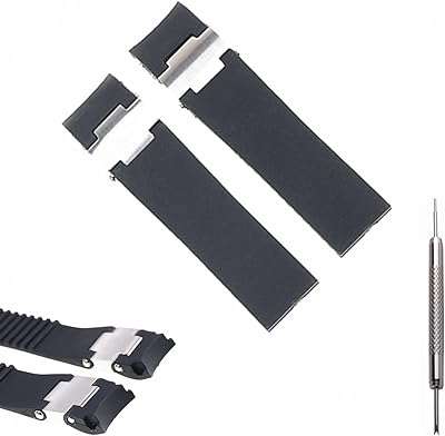 Bracelets de montre de rechange latolle 22 mm en caoutchouc silicone avec outil. Ne cherchez plus, DIAYTAR SENEGAL  est là pour vous offrir des produits discount de qualité supérieure. Que vous ayez besoin d'appareils électroménagers performants, de vêtements tendance ou de gadgets innovants, notre boutique en ligne propose des offres exceptionnelles dans tous les domaines, tandis que votre portefeuille reste protégé.