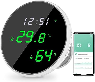 Thermomètre hygromètre Smart WiFi + capteur température et d