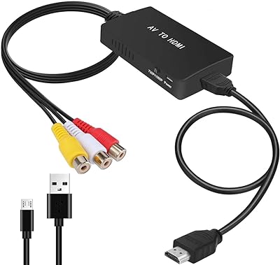 Convertisseur adaptateur Hd Wii vers HDMI avec câble USB Cordon de