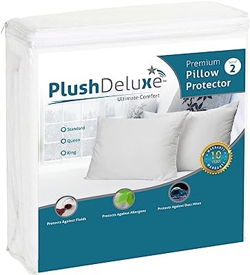 Protège oreiller plushdeluxe premium imperméable 100 % coton doux (lot de 2). Faites des économies sans compromis sur la qualité grâce à DIAYTAR SENEGAL, votre boutique en ligne spécialisée dans les produits discount. Découvrez notre gamme variée d'articles pour la maison, l'électroménager, l'informatique, la mode et les gadgets, tous disponibles à des prix attractifs. Profitez de nos offres exceptionnelles et transformez votre façon de magasiner avec DIAYTAR SENEGAL .