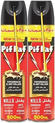 Bif paf spray anti cafards et fourmis pour tuer et protéger les insectes avec la meilleure. Avec DIAYTAR SENEGAL, vous pouvez profiter de produits discount de qualité supérieure sans compromettre votre budget. Notre boutique en ligne propose une vaste sélection d'articles, allant des essentiels pour la maison aux gadgets dernier cri, tous proposés à des prix compétitifs pour vous offrir un véritable rapport qualité-prix.