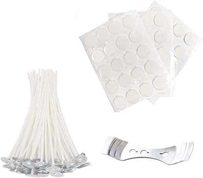 Mèche de bougie lumineuse de 8 cm (3") avec autocollants pour mèche et dispositif. DIAYTAR SENEGAL  - Votre destination en ligne pour des achats malins. Explorez notre catalogue diversifié de produits discount, des indispensables du quotidien aux dernières tendances. Faites des économies tout en vous garantissant la satisfaction grâce à nos offres attractives et notre engagement envers un rapport qualité-prix exceptionnel.