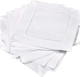 12 serviettes de cocktail en lin blanc 6" x mini pour boissons. Ne cherchez pas plus loin pour trouver des produits de qualité à prix réduits. DIAYTAR SENEGAL  est votre destination en ligne pour tous vos besoins en produits discount, de la maison à l'électroménager, de l'informatique à la mode. Faites des économies substantielles et trouvez les articles parfaits, adaptés à votre budget.