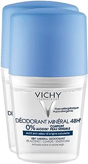 Vichy déodorant minéral roll on 48h 2 x 50 ml. DIAYTAR SENEGAL  - Votre guichet unique pour des achats discount en ligne. Découvrez notre catalogue diversifié regorgeant de produits pour la maison, l'électroménager, l'informatique, la mode et les gadgets, le tout à des prix avantageux. Naviguez facilement sur notre site convivial et trouvez les meilleures offres pour vos besoins du quotidien.