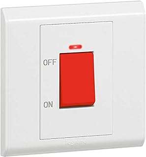 Interrupteur bipolaire belanco legrand 617076 45a 250v avec indicateur d'alimentation (blanc). Faites des économies en un clic avec DIAYTAR SENEGAL  - votre guichet unique pour tous vos besoins en produits discount. Explorez notre sélection diversifiée, allant de l'informatique à l'électroménager, et obtenez les articles dont vous avez besoin sans vous ruiner.