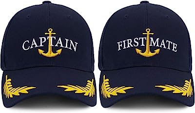 Chapeau de capitaine et chapeau de premier officier | casquettes de baseball assorties pour skipper. Vous cherchez des produits de qualité à petit prix ? Ne cherchez plus ! DIAYTAR SENEGAL  est votre destination en ligne pour tous vos besoins discount. Explorez notre sélection variée, allant de la maison à l'électroménager, de l'informatique à la mode et aux gadgets, et découvrez des offres exceptionnelles qui correspondent à votre budget. Faites des économies sans compromettre la qualité avec DIAYTAR SENEGAL .