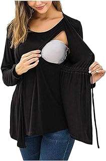 Hauts d'allaitement femmes enceintes hauts t shirt double couche à manches longues. DIAYTAR SENEGAL, la boutique en ligne discount qui révolutionne votre shopping quotidien ! Profitez de prix mini sur une large gamme de produits, de la literie aux ordinateurs en passant par les appareils électroménagers et les tendances mode. Ne manquez pas nos offres exceptionnelles pour faire de bonnes affaires !