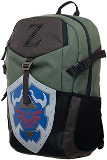 Sac à dos en toile verte nintendo zelda bouclier de jeu. Explorez DIAYTAR SENEGAL  et découvrez une variété impressionnante de produits discount pour la maison, l'électroménager, l'informatique et la mode. Avec des offres irrésistibles et une livraison rapide, faites des économies tout en obtenant des produits de qualité.