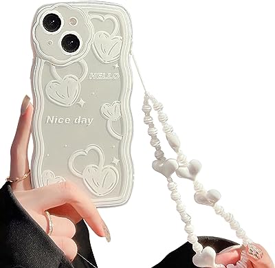 Coque nitetop compatible avec iphone 14 motif d'amour mignon avec bracelet brodé en forme de cœur. Vous recherchez des produits discount de qualité garantie ? Ne cherchez plus ! DIAYTAR SENEGAL  propose une vaste sélection d'articles de maison, d'électronique, d'informatique, de mode et bien plus encore, le tout à des prix compétitifs pour satisfaire tous vos besoins.