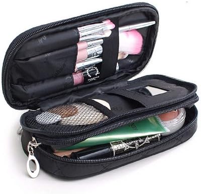 Trousse de maquillage avec miroir pour femme noir. Bienvenue chez DIAYTAR SENEGAL, la boutique en ligne où vous pouvez trouver tout ce dont vous avez besoin à des prix défiant toute concurrence. Découvrez notre vaste gamme de produits discount, que ce soit des articles pour la maison, de l'électroménager, de l'informatique, de la mode ou des gadgets. Faites des économies sur tous vos achats grâce à DIAYTAR SENEGAL .