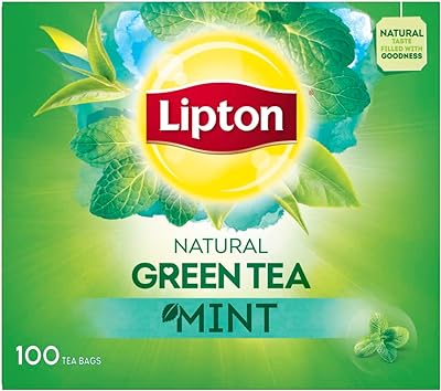 Thé vert lipton à la menthe paquet de 100. DIAYTAR SENEGAL  - Votre destination discount pour tous vos besoins. Parcourez notre collection de produits de haute qualité, allant de la maison à l'électroménager, de l'informatique à la mode, et trouvez les meilleures offres en ligne. Profitez de nos prix imbattables et faites des économies dès maintenant!