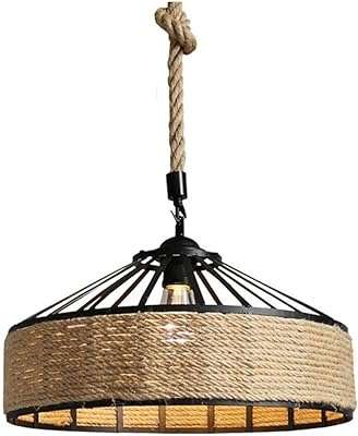 . vintage corde de chanvre suspension industrielle yourte plafond lustre lumière. Ne dépensez pas plus que nécessaire - choisissez DIAYTAR SENEGAL  pour vos achats en ligne. Parcourez notre vaste sélection d'articles discount, allant des produits pour la maison à l'électroménager, en passant par l'informatique, la mode et les gadgets, et profitez de remises exceptionnelles. Avec des prix aussi attractifs, vous pourrez économiser tout en vous offrant des produits de qualité.