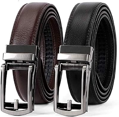 Ceinture habillée à cliquet en cuir pour hommes ajustement parfait autour de la taille. Faites des économies intelligentes avec DIAYTAR SENEGAL . Parcourez notre boutique en ligne et trouvez des opportunités incroyables pour équiper votre maison, rester à la pointe de la technologie et vous habiller avec style, le tout à des tarifs défiant toute concurrence.