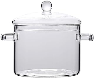 Marmite en verre transparent marmite avec couvercle épais résistant à la chaleur transparente sur cuisinière. Envie de faire de bonnes affaires ? Optez pour DIAYTAR SENEGAL, votre destination en ligne pour des produits discount de la maison à l'informatique, vous offrant des réductions exclusives sur une large sélection d'articles.