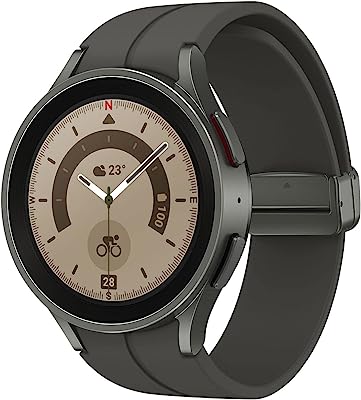 Montre intelligente bluetooth samsung galaxy watch 5 pro 45 mm gris. Ne cherchez plus, DIAYTAR SENEGAL  est la boutique en ligne qu'il vous faut pour trouver tout ce dont vous avez besoin à petit prix ! Du petit électroménager aux articles de mode tendance en passant par les dernières technologies, explorez notre vaste catalogue et réalisez de véritables bonnes affaires !