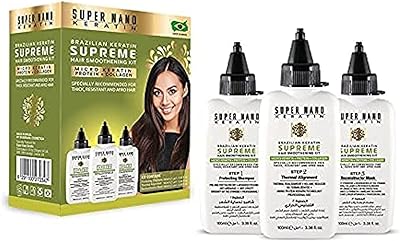 Coffret de kératine brésilienne supreme hair 3 x 100 ml. DIAYTAR SENEGAL  - des réductions incroyables sur tous les produits dont vous avez besoin. Parcourez notre boutique en ligne pour découvrir des offres discount sur des centaines d'articles, allant de la mode aux appareils électroménagers dernier cri.