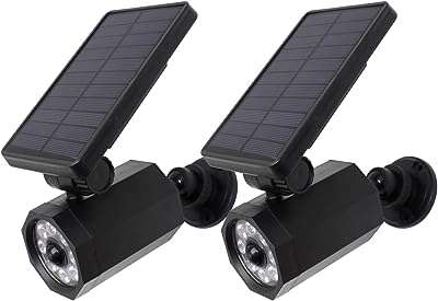 Fausse caméra de sécurité à énergie solaire lumière détecteur de mouvement avec panneau. Bienvenue chez DIAYTAR SENEGAL, votre guichet unique pour des achats discount en ligne. Parcourez notre catalogue étendu et trouvez des articles variés, allant de l'électroménager pratique à la dernière mode, le tout à des prix imbattables. Profitez de la qualité sans compromis tout en maximisant vos économies chez nous.