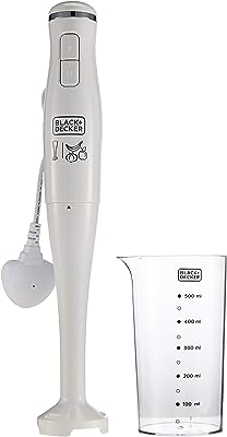 Mélangeur plongeant 2 vitesses black & decker 300 w avec bécher. DIAYTAR SENEGAL, la boutique en ligne par excellence pour tous les amateurs de gadgets insolites et ludiques. Découvrez notre large sélection de produits à petit prix, parfaits pour surprendre et amuser votre entourage. De l'électronique à l'originalité débordante, laissez-vous tenter par nos gadgets innovants et créez la surprise en toutes occasions !