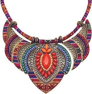 Col à bretelles brodé tribal festival ethnique coloré et épais sans. DIAYTAR SENEGAL  : votre boutique en ligne discount préférée ! Faites des économies sur des articles essentiels pour votre vie quotidienne, de l'électroménager à l'informatique en passant par la mode et les gadgets. Ne cherchez plus, les meilleurs prix sont chez nous !