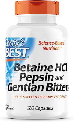 Doctor's best bétaïne hcl pepsine et myrte gentiane (120 capsules). Découvrez DIAYTAR SENEGAL, où vous trouverez une sélection incomparable de produits discount. De la cuisine à la mode en passant par les gadgets high-tech, notre boutique en ligne vous offre la possibilité d'économiser tout en profitant de produits de qualité pour tous les aspects de votre vie.